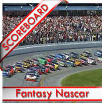 Fantasy Nascar Scoreboard